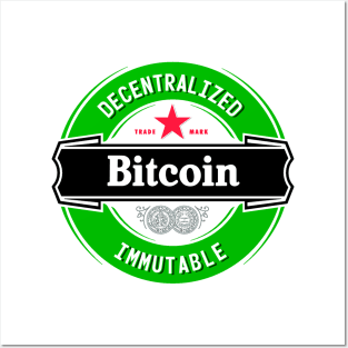 Bitcoin Brew Posters and Art